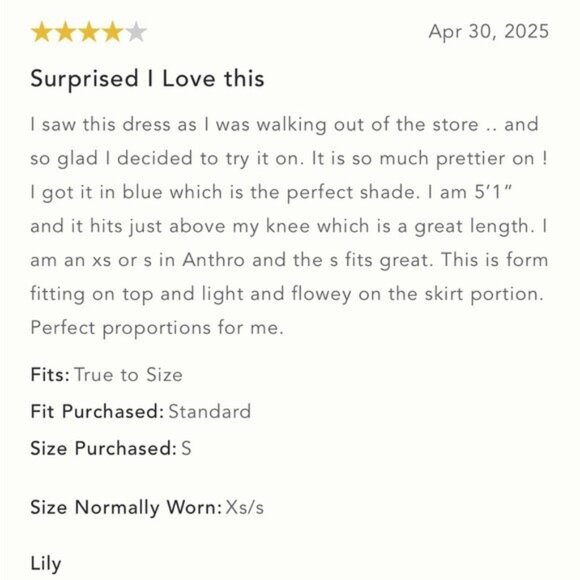 NWT Size SP -Anthropologie The Thea Short Sleeve Twofer Mini Dress (NWT US$ 148) - Picture 15 of 15